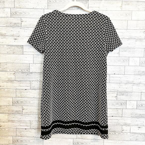 ANTHROPOLOGIE | POSTMARK Short Sleeve Basketweave Tunic Top, S - Picture 8 of 11